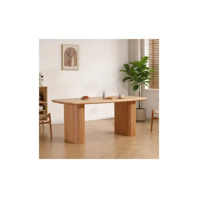 HOME DELUXE Esstisch Eiche geölt ARENOS Natur - 160 x 90 cm