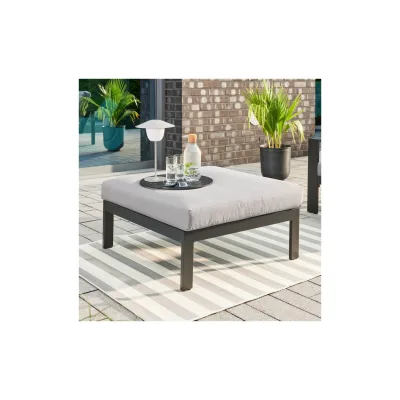 HOME DELUXE Gartenlounge Aluminium RIO XS - Anthrazit