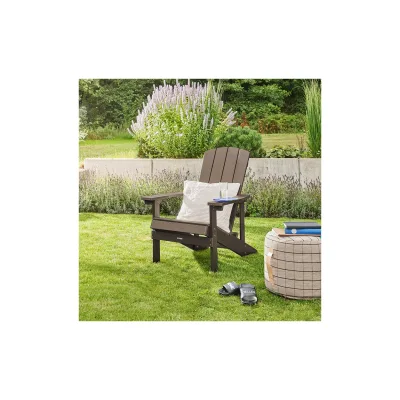 HOME DELUXE Gartenstuhl FAREA – Schwarz- Braun