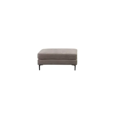 HOME DELUXE Hocker BELLANO - Cord Beige