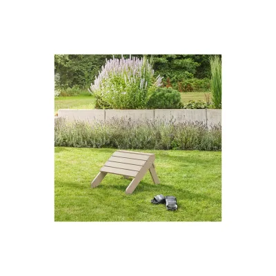HOME DELUXE Hocker FAREA – Creme-Weiß