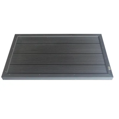 HOME DELUXE WPC Bodenplatte GAIA - 105 x 63 mm Anthrazit