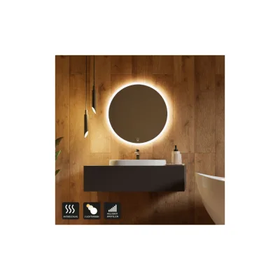 HOME DELUXE LED-Spiegel Rund EMMI – 80 cm