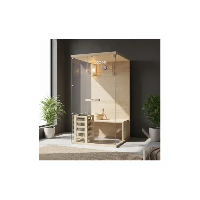 HOME DELUXE Traditionelle Sauna ARUNA - 100 x 190 cm für 1-2 Personen