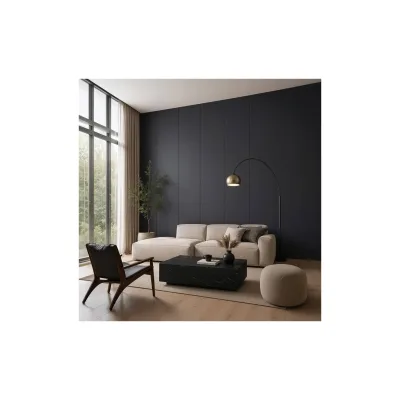 Home Deluxe Wandpaneel VENOM - 4er Set Anthrazit Softtouch Matt