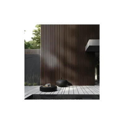 HOME DELUXE WPC Fassadenverkleidung DUVAR - 40 m² Nussbaum