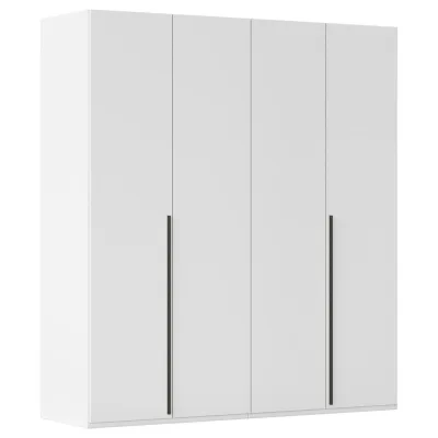 home24 Drehtürenschrank Montclar Weiß 201x223x60 cm