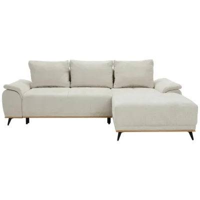 home24 Ecksofa Creme 262x168 cm