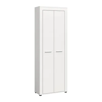 Homes & Jones Schuhschrank Weiß 64x191x35 cm