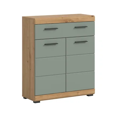 Homes & Jones Standschrank Eiche Artisan 74x88x31 cm