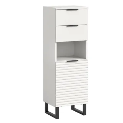 Homes & Jones Standschrank Weiß 35x110x34 cm