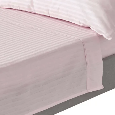 Homescapes Damast-Bettlaken Flieder 240x300 cm
