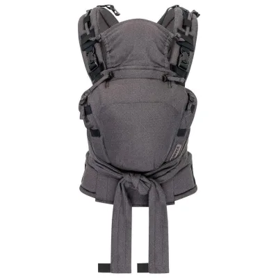 Hoppediz Babytrage Dunkelgrau, Schwarz 26.5x7.2x38.5 cm