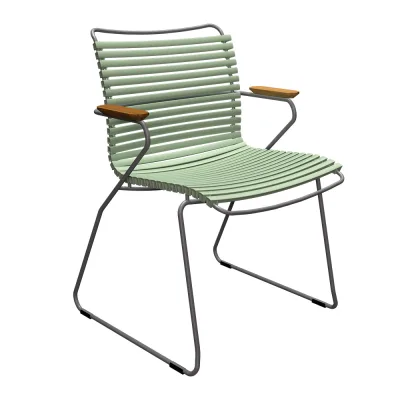 Houe CLICK Gartenstuhl mit Armlehne - Dusty green