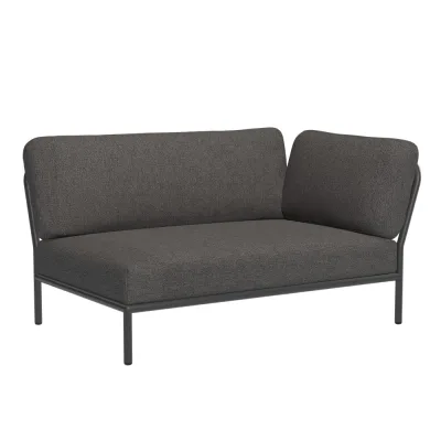 Houe LEVEL Lounge 2-Sitzer Armlehne rechts - Dark grey