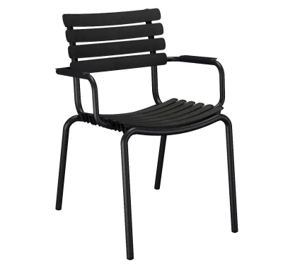 Houe ReCLIPS Gartenstuhl - Black