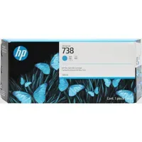 HP Tintenpatrone 738 cyan