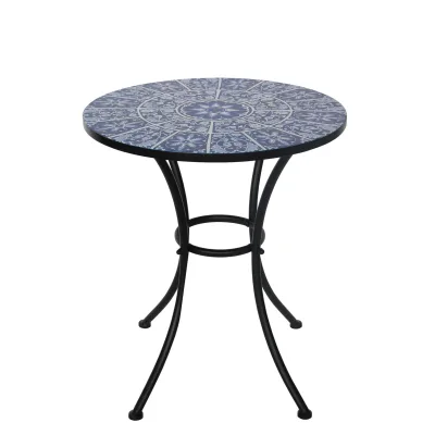 HTI-Living Gartentisch Marocco Blau