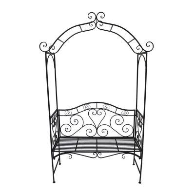 HTI-Living Rosenbogen mit Bank Metall Celia