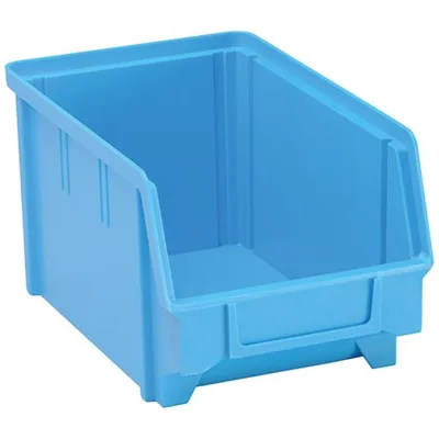 hünersdorff GmbH HÜNERSDORFF Sichtbox PS Gr. 3 L232xB148xH126mm blau