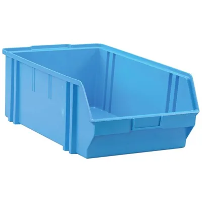hünersdorff GmbH HÜNERSDORFF Sichtbox PS Gr. 5 L485xB310xH183mm blau
