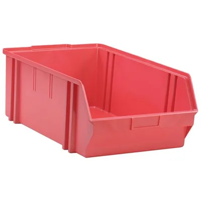 hünersdorff GmbH HÜNERSDORFF Sichtbox PS Gr. 5 L485xB310xH183mm rot