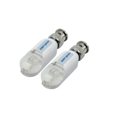 Hyundai HYU-158 Video Balun Paar für HDCVI, HDTVI und AHD, bis 300 m, flache Bauform
