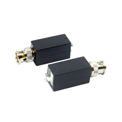 Hyundai HYU-159 Video Balun Paar für HDCVI, HDTVI und AHD, bis 400 m, kompakte Bauform