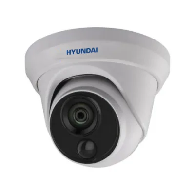Hyundai HYU-482 (2.8mm) Full HD Dome Kamera HD-TVI mit aktivem PIR Melder, Weißlichtalarm und EXIR 20 m