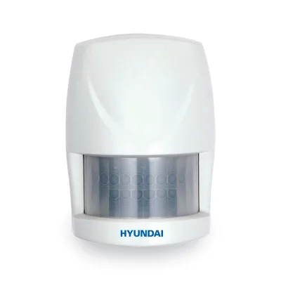 Hyundai HYU-66 Funk Bewegungsmelder PIR für Smart4Home, 10 m Reichweite, 110 Grad, mit Lichtsensor