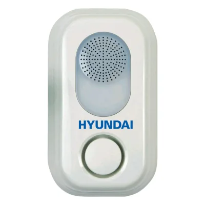 Hyundai HYU-69 Funk Innensirene mit Sprachansage für Smart4Home, 110 dB, 868 MHz