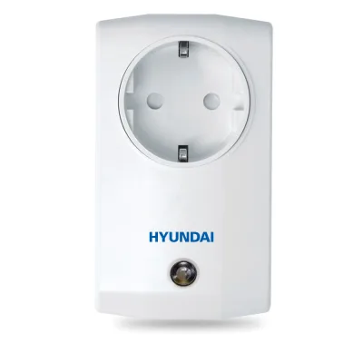 Hyundai HYU-77 Funk Zwischenstecker mit Dimmer für Smart4Home, 2000 W, 868 MHz