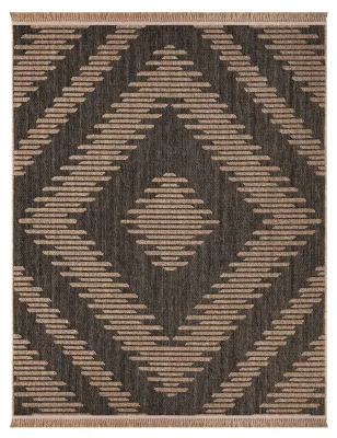 In- & outdoor-teppich Colonia grau 80x150 cm