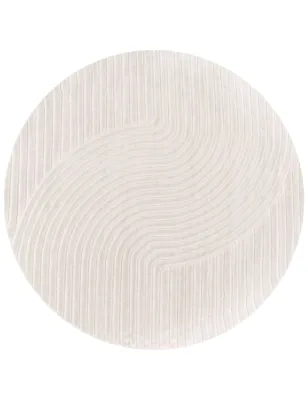 In- & outdoor-teppich Cotara creme 160 cm rund