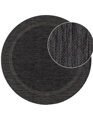 In- & outdoor-teppich Romana grün 120 cm rund