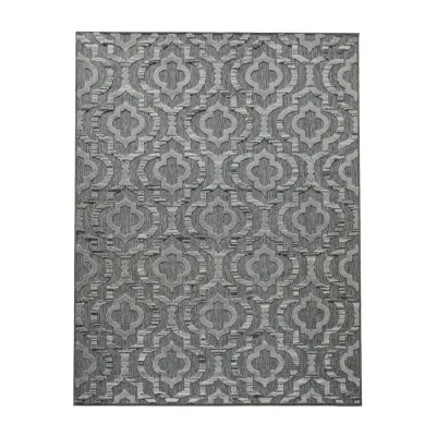 In- & outdoor-teppich Stylo grau 120x170 cm