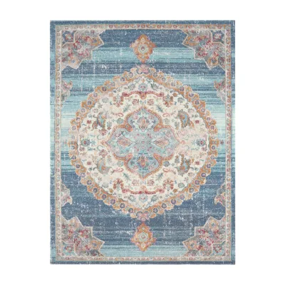 In- & outdoor-teppich Torino blau 60x100 cm