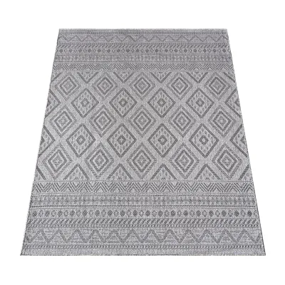 In- & outdoor-teppich Verona anthrazit 80x150 cm