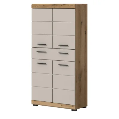 Inn.Furn Midischrank Kaschmir, Eiche 74x141x31 cm