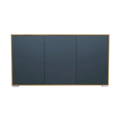 InnoFurn Sideboard Anthrazit 152.5x83x37 cm