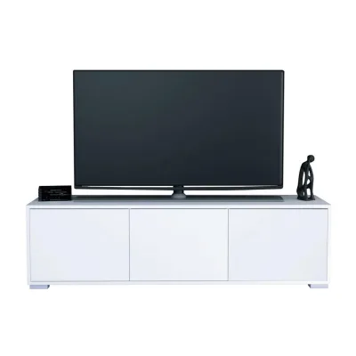 InnoFurn Tv-Board Weiß 152.5x43x37 cm