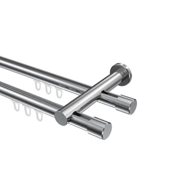 Interdeco Gardinenstange Chrom 100 cm