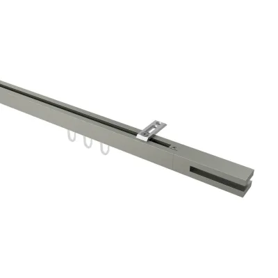Interdeco Gardinenstange Silber 240 cm