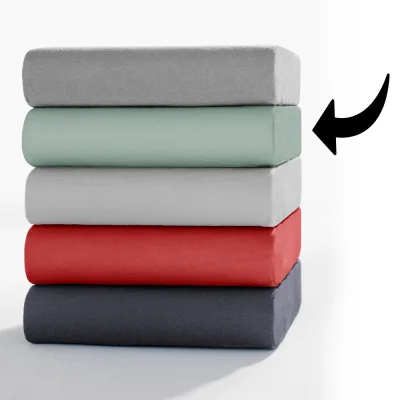 Interlock Doppeljersey-Spannbetttuch ca. 140 – 160 x 200 cm