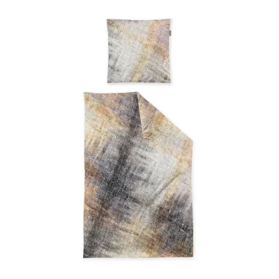 Irisette Bettwäsche Grau 155x220 cm