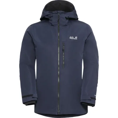 Jack Wolfskin Flowline 3in1, Skijacke, Herren, dunkelblau
