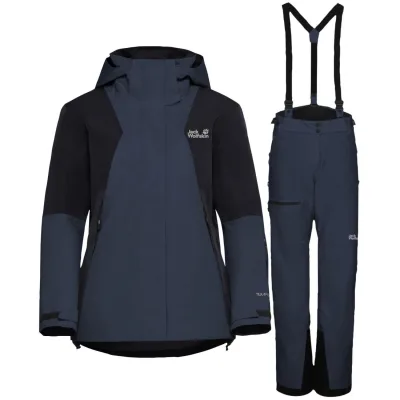 Jack Wolfskin Flowline Pro 2L Ins Set, Damen, dunkelblau