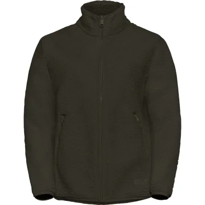 Jack Wolfskin High Curl, Fleecejacke, Damen, dunkelgrün
