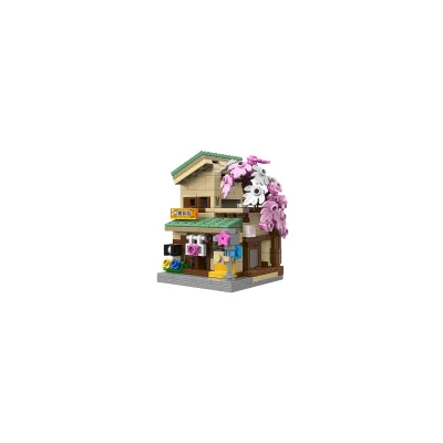 JAMARA-402972 CaDA Mini Kittys Lebensmittelladen 1:65 Bricks