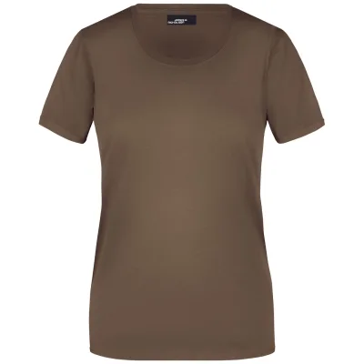 James & Nicholson Basic T-Shirt Damen JN901 Gr. L brown